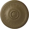 Ekena Millwork Bailey Ceiling Medallion (Fits Canopies up to 4"), Hand-Painted Mississippi Mud, 18 1/8"OD x 3/4"P CM19BIMMF - alternate 1